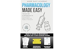 Pharmacology Made Easy: Top 100 Medications for Nursing Students, Medical Students and Healthcare Professionals: (NCLEX, HESI