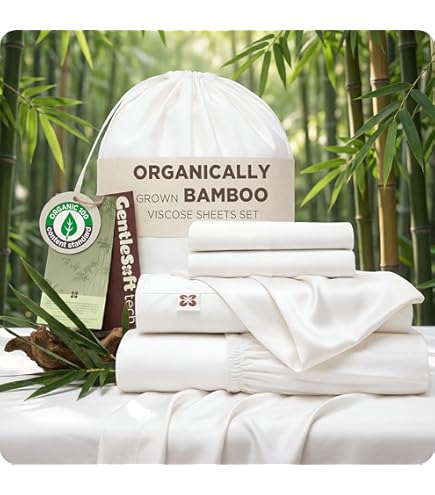 Amazon.com: Organic Sheets - 100% Organic Cotton Sheet Set, 500