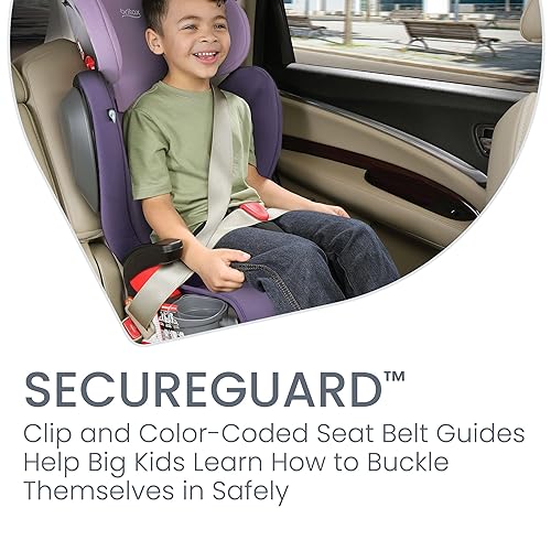 Britax Highpoint Backless Belt-Positioning Booster Seat, SafeWash