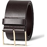 Amazon Essentials Women's Wide Leather Waist Belt