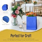 Thepaperbagstore 10 Blue Small Paper Party Bags With Handles 18x22x8cm view 4