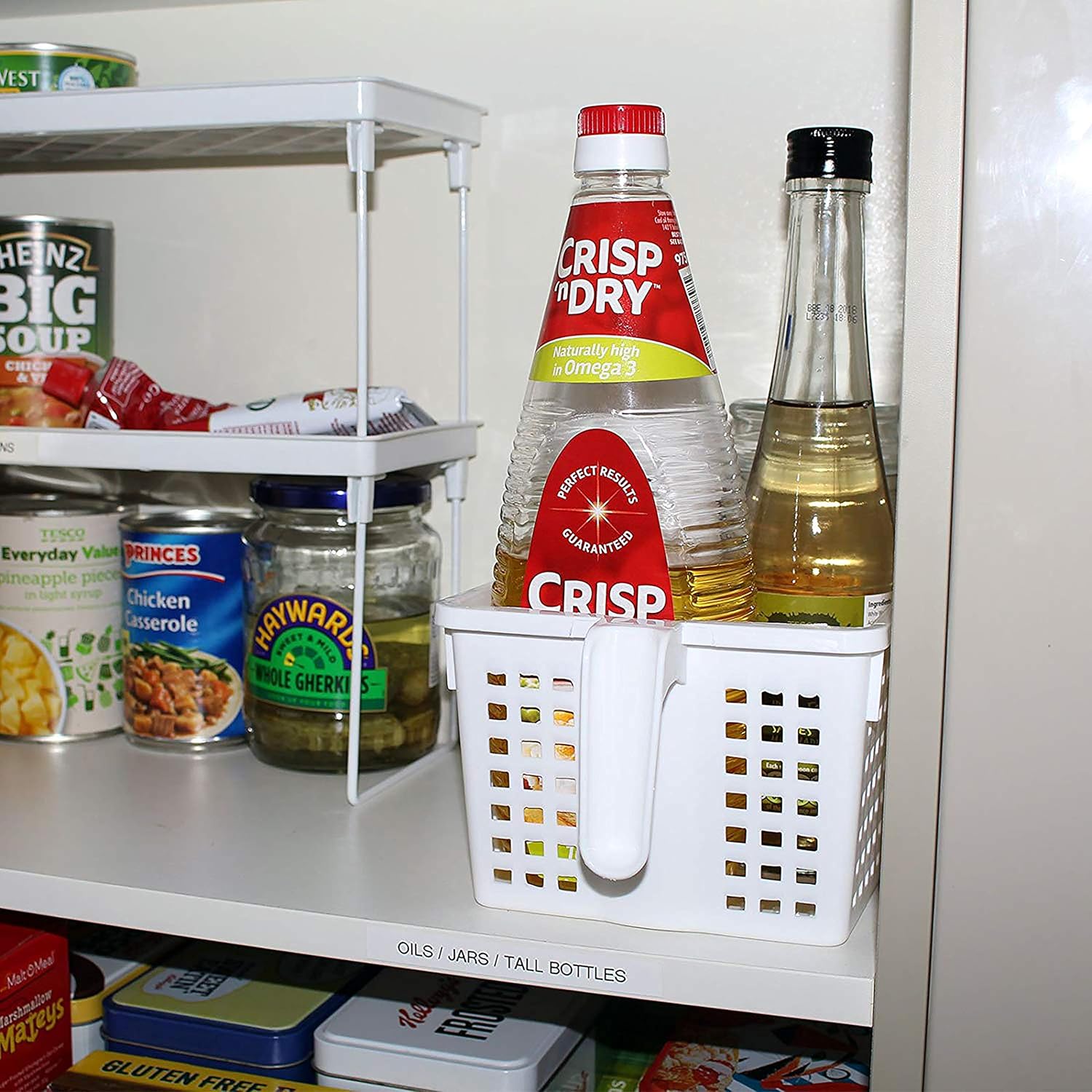 Almacenamiento de cocina y despensa Armario y Baño Cestas Apilables