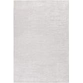 Surya VIO2000-46 Viola Area Rug, 4' x 6', Gray