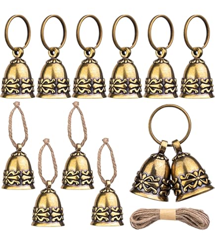 Aazon.co: Aydahui 35PCS Vintage Bronze Jingle Bells (1.7"X 1.5") For