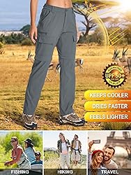 Womens Hiking Pants Convertible Quick Dry Stretch