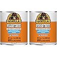 Gorilla Waterproof Patch & Seal Liquid Rubber Sealant, White, 32oz (Pack of 2)