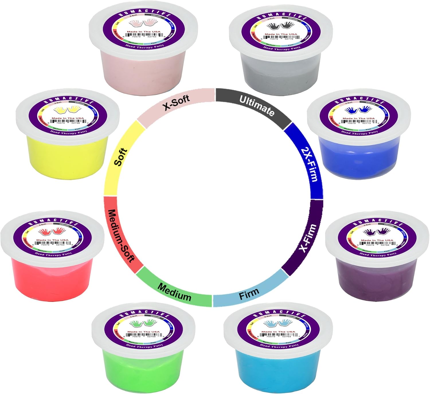 Hand Therapy Putty – Physical Therapy, 4 oz. Medium, Made in USA: Health & Personal Care