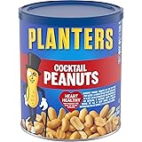 Planters Cocktail Peanuts (6 ct Pack, 16 oz Canisters)
