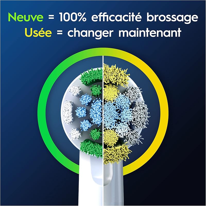Brossettes de Rechange Précision Clean, lot de 12, Blanches