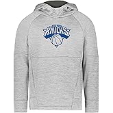 Holloway Boys NBA New York Knicks Youth All-pro Fleece Hoodie-Comfortable Pullover-Ideal for Basketball Fans