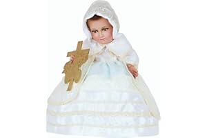 A&C Quinceañeras and More Baby Jesus Outfit Nino de la paz Ropon nino dios de la paz (15 CM)