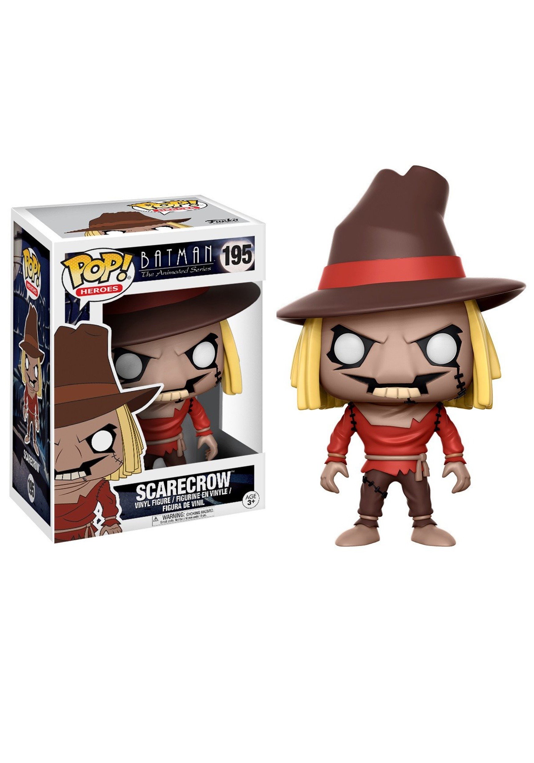 Figuras animadas de espantapájaros de Batman de Funko POP Heroes