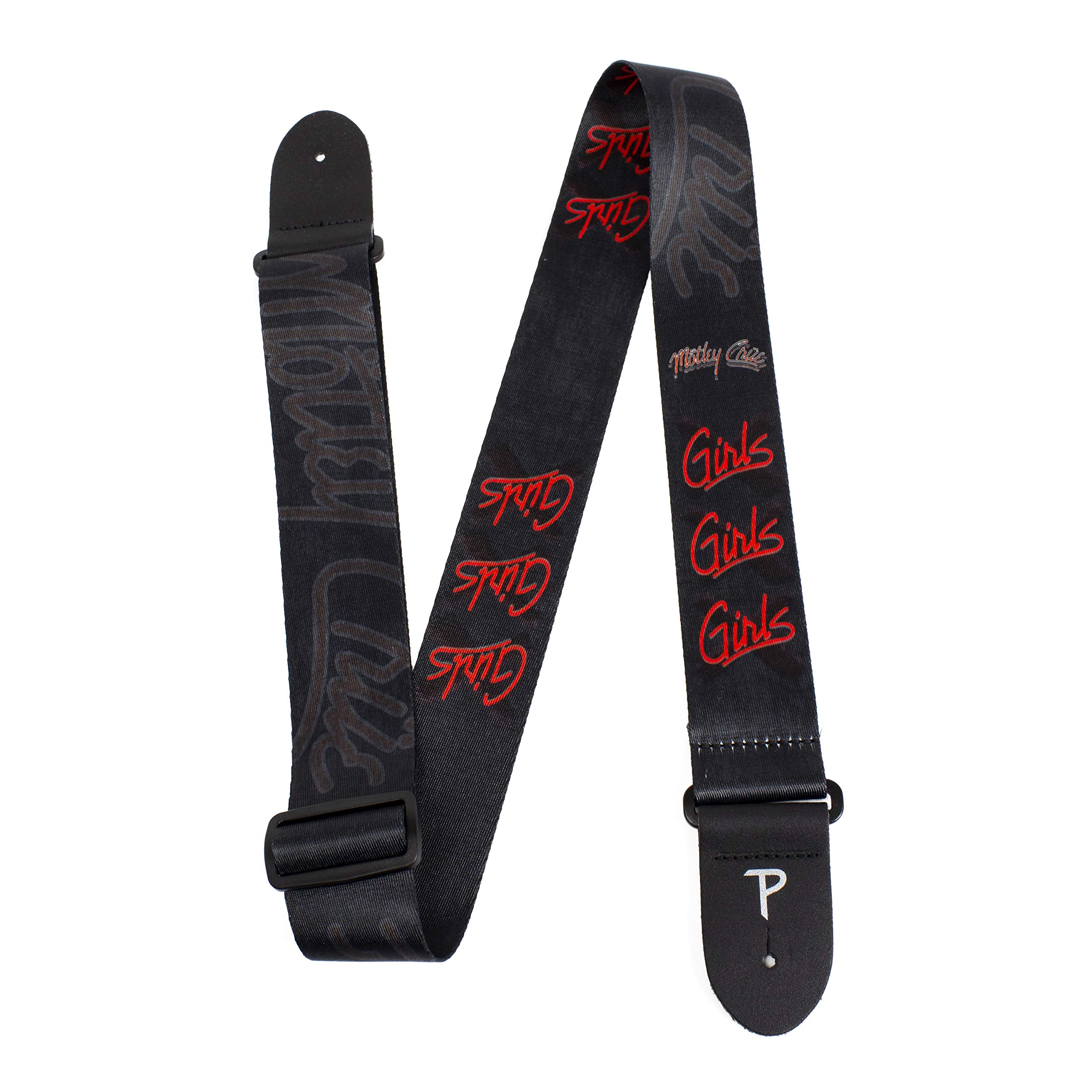 Perri's Leathers LPCP-8262 Motley Crue, Polyester Guitar Strap