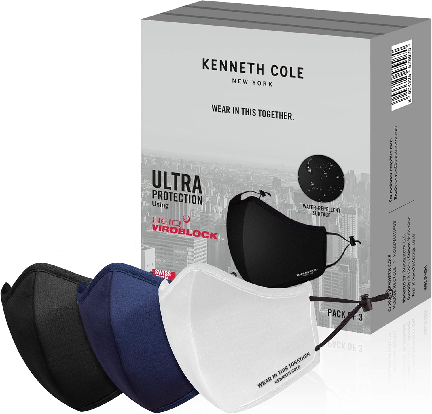 Cole Neoprene Mask with Heiq Vblock and Smart Temp Filter for