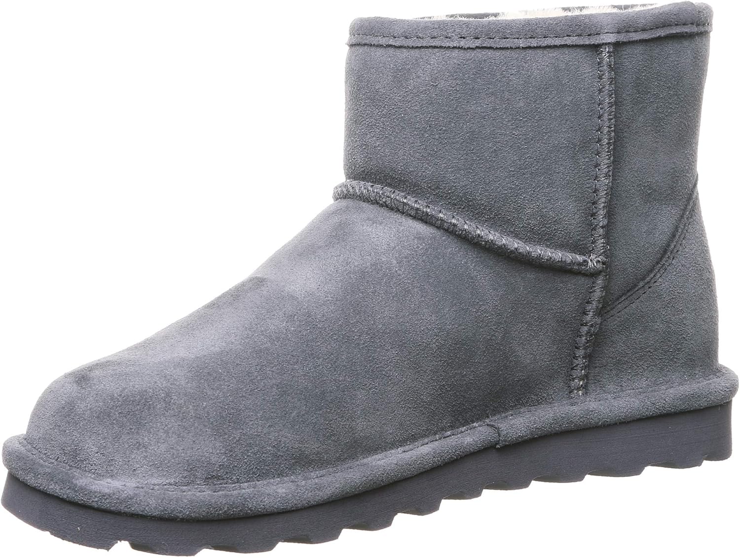 Bearpaw modische Damenstiefel Alyssa, (Holzkohle / Champagner), 40 EU