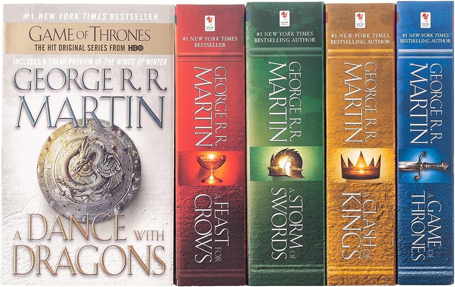 Action & Adventure - George R. R. Martin's A Game of Thrones 5-Book Boxed Set (Song of Ice and Fire Series)