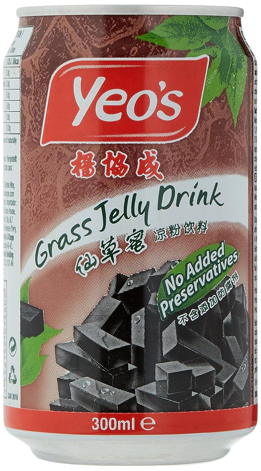 Yeo's Grass Jelly Drink, 300 ml, Pack of 24 Amazon.co.uk Grocery