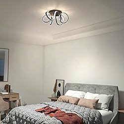 artika Swirl Ribbon 28W LED Modern Flush Mount