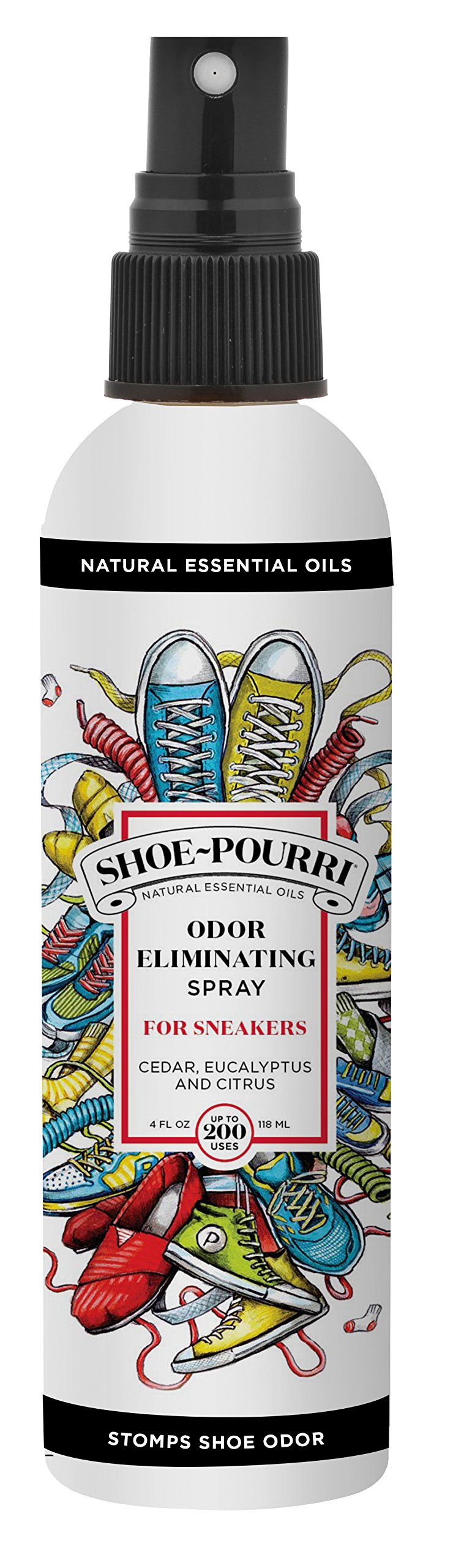 ShoePourri Shoe Odor Eliminator 4oz Spray 898061001087 eBay