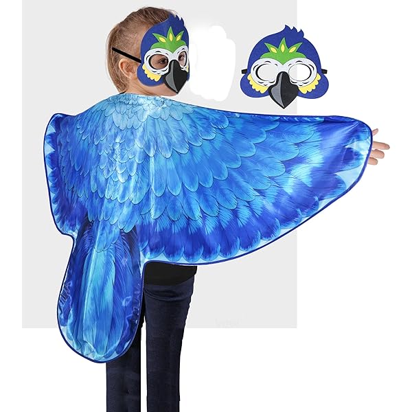 Pirate Parrot Toddler Costume Set - Hooded Tunic With Leggings & Shoe Covers