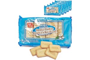 Lady Sarah Individually Wrapped Sugar Sprinkled Coconut Cookies - Perfect for Gifts, Parties & Holidays, 2.4 KG (6 Cookies Ba