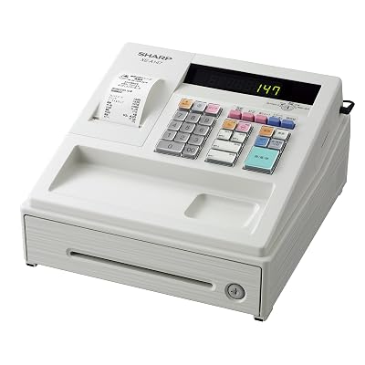 SHARP electronic register 8 department white system XE-A147-W