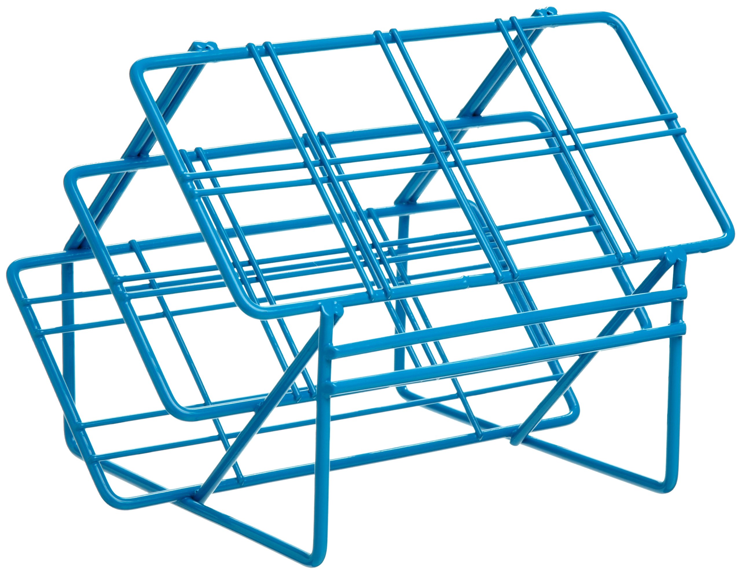 Bel-Art F18794-0028 Poxygrid Tube Slant Rack; 50ml, 8 Places, 6 x 4³/₄ x 4³/₄ in.