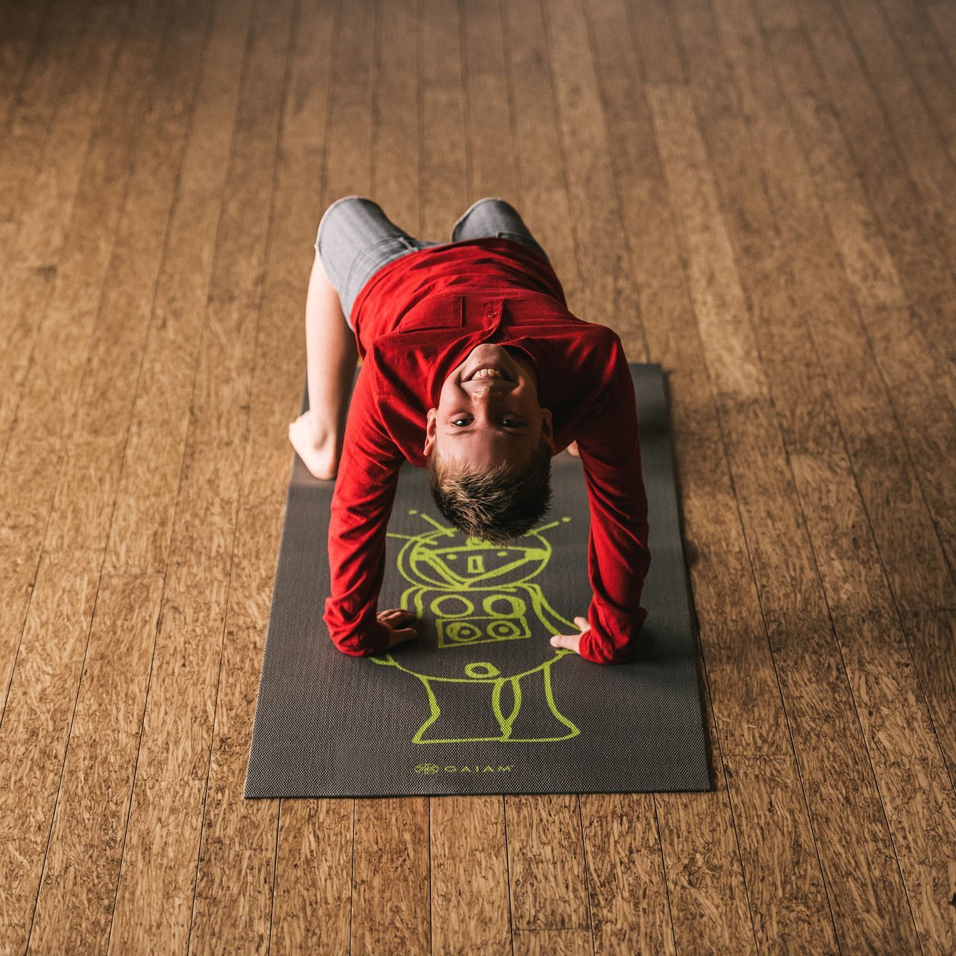 Gaiam Kids Yoga Mat Exercise Mat, Yoga for Kids with Fun Prints