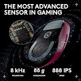Logitech G PRO X Superlight 2c Wireless Gaming Mouse Pink, 53 g, 44K DPI, 8 kHz view 4