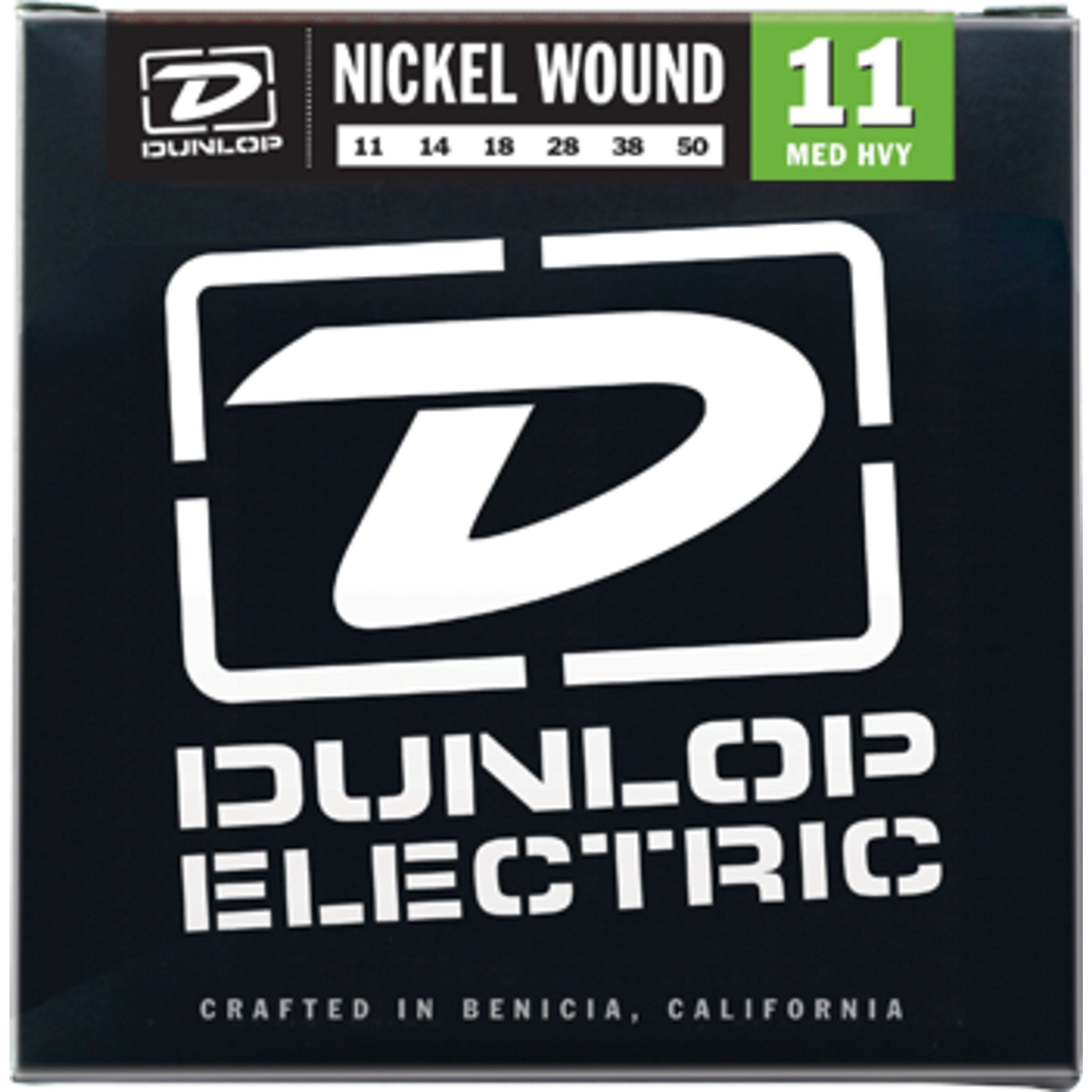 Dunlop DEN1150 Medium Heavy 11-50 Nickel Electric Guitar Strings
