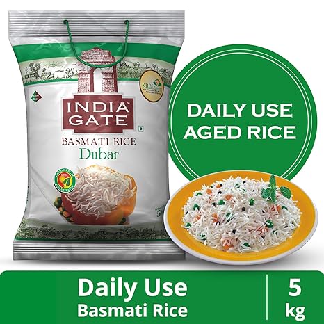 India Gate Basmati Rice, Dubar, 5kg