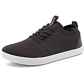 WHITIN Men's Wide Casual Dress Sneakers | Knit Mesh Oxfords Shoes | Zero Drop