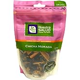 Chicha Morada Herb Mix Authentic Peruvian Mix- All-Natural Purple Mix Blend with Purple Corn, Cinnamon Clove Dried Pineapple (120g)
