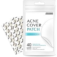 Avarelle Acne Absorbing Cover Patch Hydrocolloid Spot Treatment with Tea Tree Oil, Calendula Oil and Cica, Vegan…