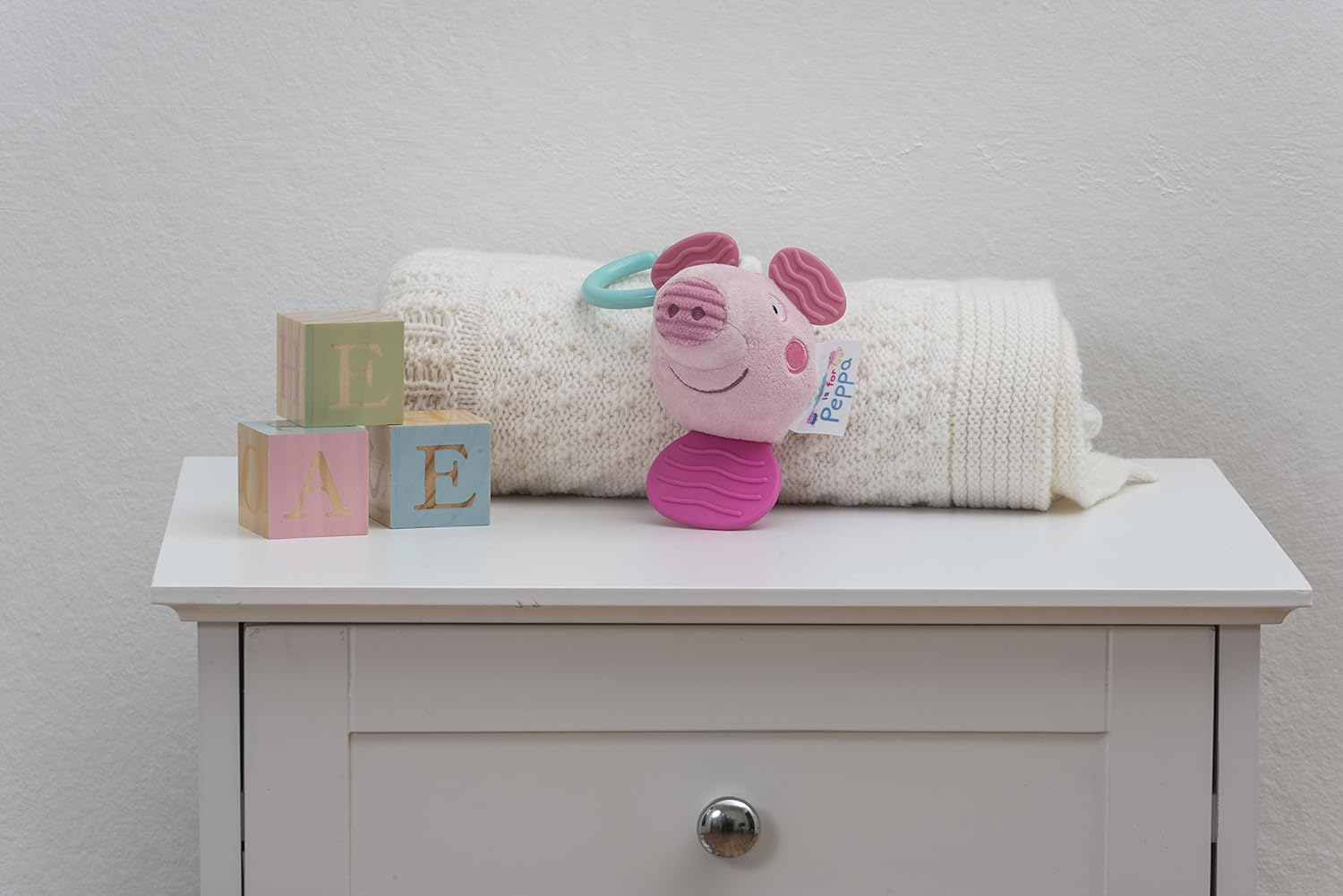 peppa pig teether