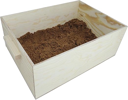 Elmato - Caja de arena XL para conejos y liebres: Amazon.es: Productos para mascotas