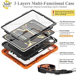 SEYMAC stock Case for iPad Pro 13 inch Case 2024