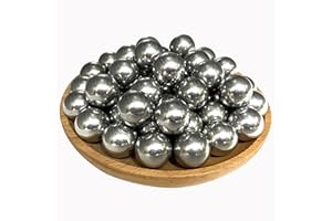 Alien Play 50 X .50 Cal Aluminum Balls for Self Defense and Target Practice, Reusable Hard 50 Caliber Ammo Projectiles Fit for T4E TR50/HDP50/HDR50/BP50 (Silver Color)
