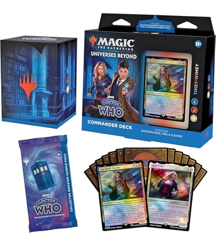 Matte Card Sleeves MTG Card Sleeves  105ct Matte TCG Art Sleeves With Time  Lord V2 Design By Ai Armor Matte Tcg Card Sleeves
