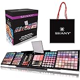 SHANY All In One Harmony Makeup Set - Ultimate Color Combination - Eyeshadows, Blush Powder, Lip-gloss Lipstick, Mini Makeup brushes, Makeup applicators, HOLIDAY GIFT IDEA - New Edition