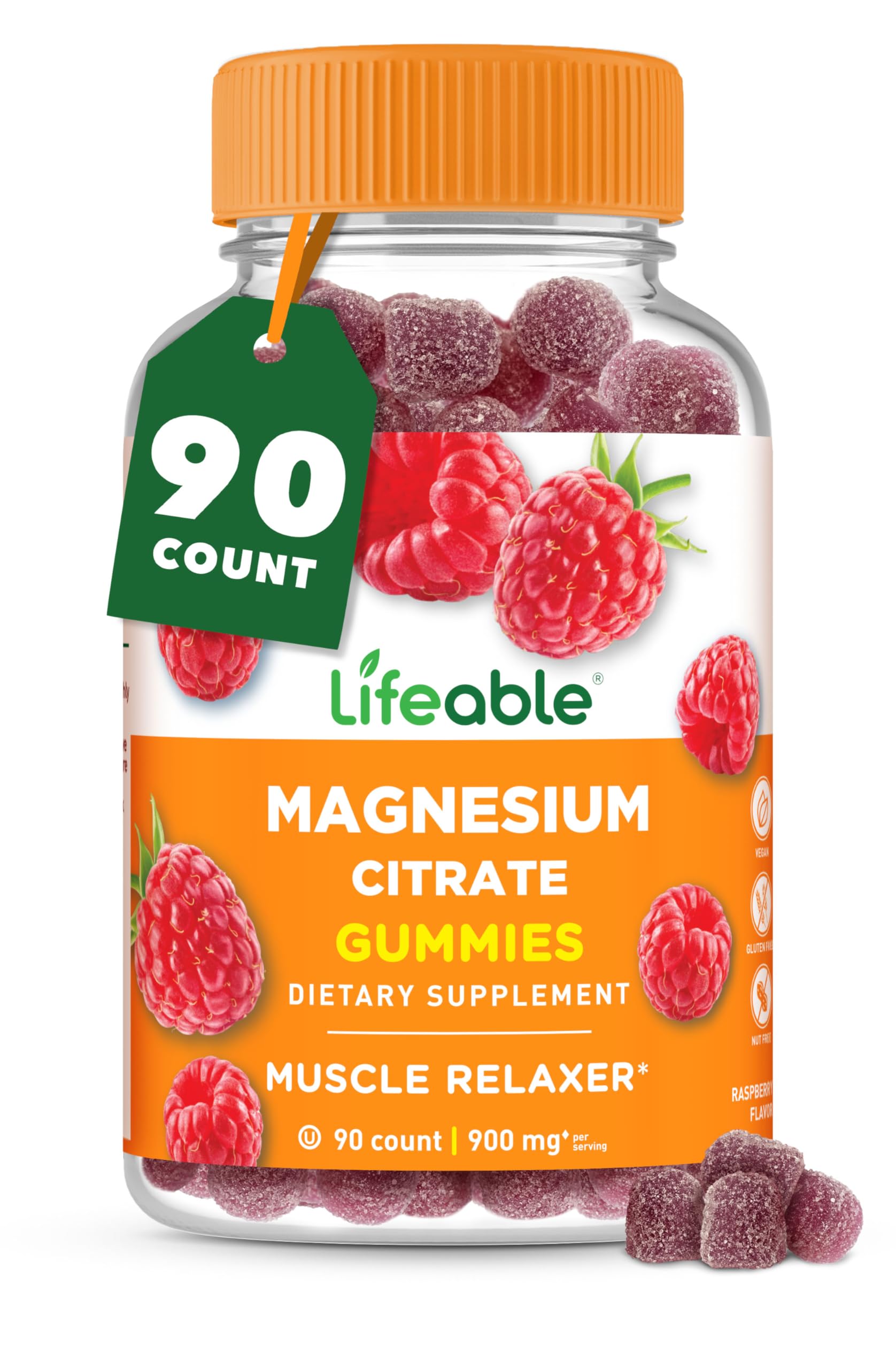 Magnesium Citrate Gummies (Raspberry)