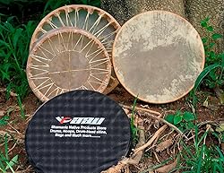 ARAW American Shamanic Native Drum Bison Natural
