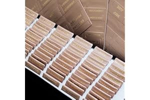 UPAFEXXI- Leather Bible tabs, Bible Tabs for Women and Men, Bible Tabs for Study Bible, 80 Bible Index Book Tabs in Total, 66 Bible Tabs for Old and New Testament, 14 Blank tabs（Rose Gold）