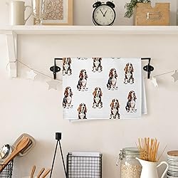 Yorhifa Basset Hound Dog Kitchen Dish