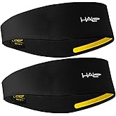 Halo II Headband Sweatband Pullover - 2 Pack - 2-Black Pullover Headbands