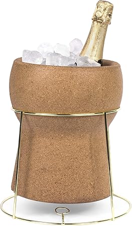 champagne cork ice bucket