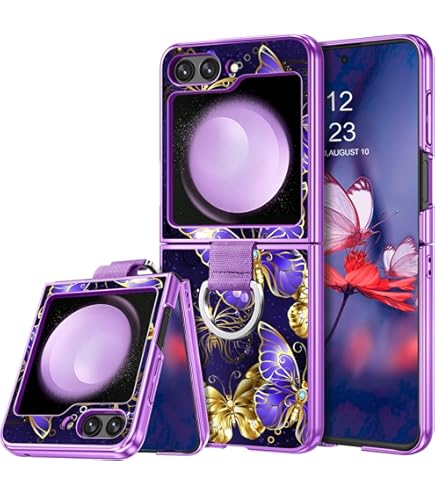 Amazon.com: Bcov Case for Galaxy Z Flip 3 5G, Retro Union