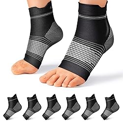Plantar Fasciitis Sock (6 Pairs) for Men and