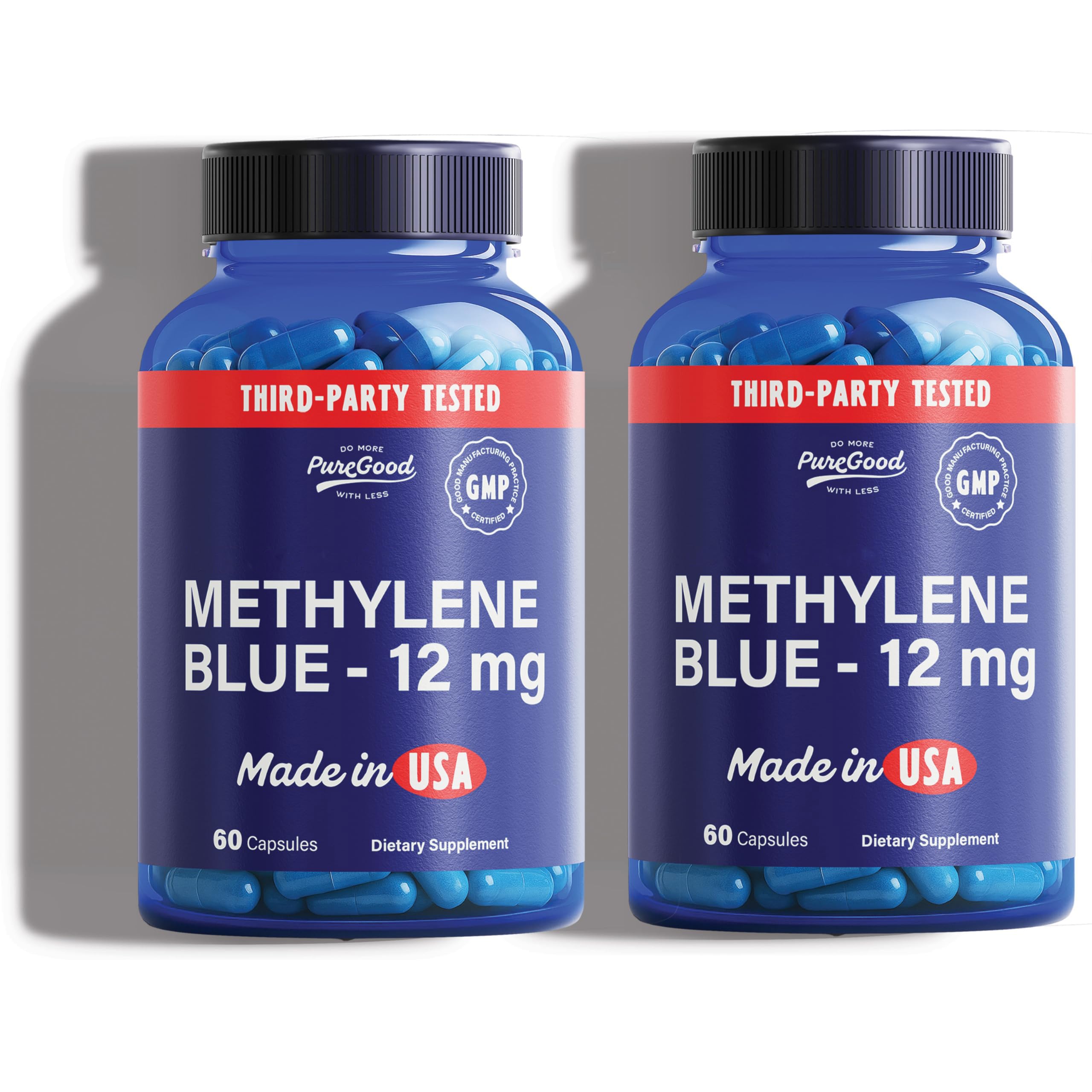 PureGood 2 Pack Methylene Blue Capsules