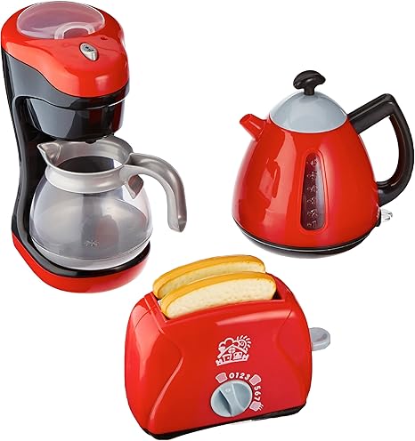 Playgo My Coffee Maker My Toaster Tea Time Kettle Chef Kitchen